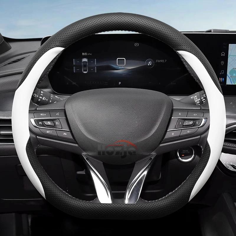 Leather Car Steering Wheel Cover for Opel Mokka X B Mokka-e Astra G H J K GTC Insignia A B Sport Tourer Vivaro A B C Accessories
Leather Car Steering Wheel Cover for Opel Mokka X B Mokka-e Astra G H J K GTC Insignia A B Sport Tourer Vivaro A B C Accessories