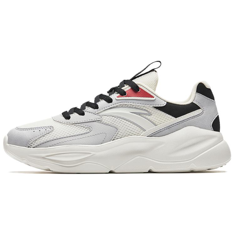 Anta Unrestrained Series Comfortable Versatile Non-Slip Wear-Resistant Low-Top Casual Shoes Men sneaker White Gray Red 912528833-2 42
Anta Unrestrained Series Comfortable Versatile Non-Slip Wear-Resistant Low-Top Casual Shoes Men sneaker White Gray Red 912528833-2 42