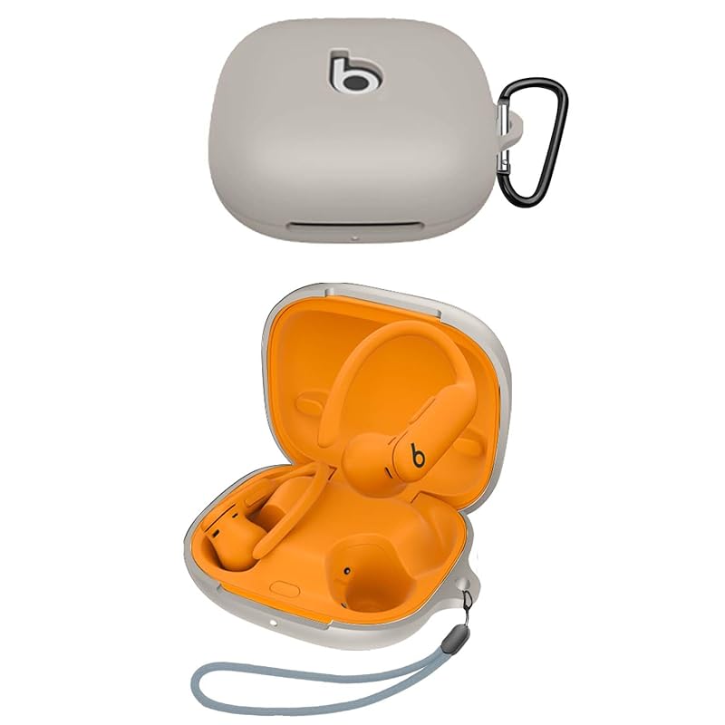 Beats Powerbeats Pro 2 for case YAJOJO wireless earphones charging case cover With carabiner and key chain silicone protective case Fall prevention
Beats Powerbeats Pro 2 for case YAJOJO wireless earphones charging case cover With carabiner and key chain silicone protective case Fall prevention