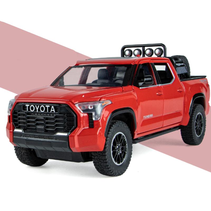 1/22 TOYOTA Tundra Pickup Alloy Car Model Diecast Metal Off-Road Vehicle Car Model Sound and Light Collection Childrens Toy Gift червоний
1/22 TOYOTA Tundra Pickup Alloy Car Model Diecast Metal Off-Road Vehicle Car Model Sound and Light Collection Childrens Toy Gift червоний