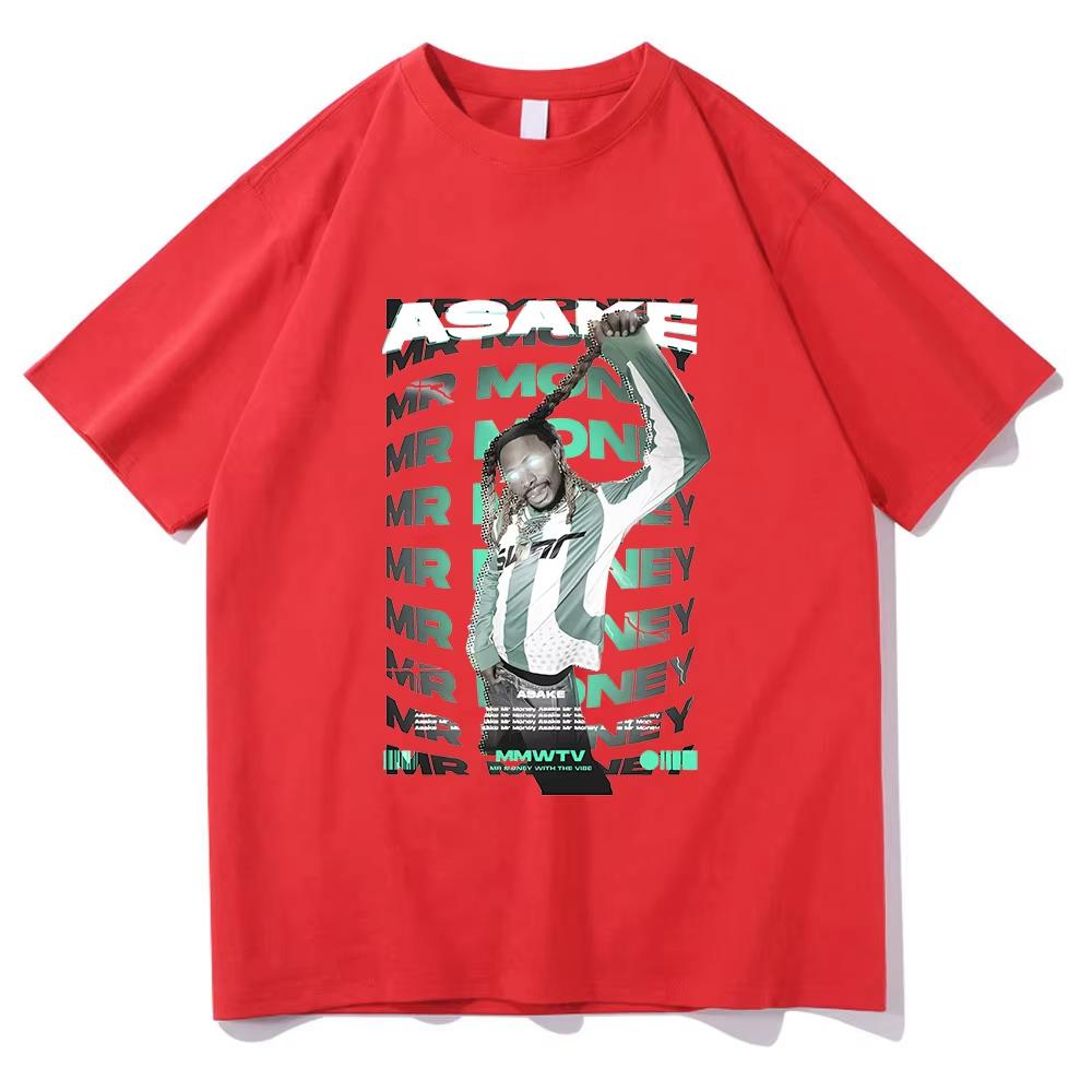 2026 Asake Tshirt Graphic Printing Hip Hop High Quality Teeshirt Gothic Cotton Tshirt Ropa Hombre Fashion Punk Clothes Ins 4XL
2026 Asake Tshirt Graphic Printing Hip Hop High Quality Teeshirt Gothic Cotton Tshirt Ropa Hombre Fashion Punk Clothes Ins 4XL