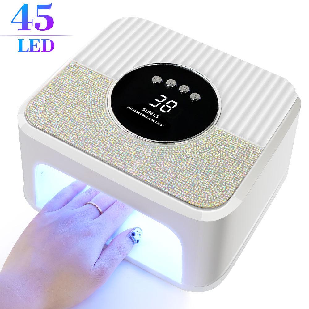 268W High-Power Dual-Hand Nail Lamp - Quick-Drying, No Darkening, Gel Polish Light Therapy White
268W High-Power Dual-Hand Nail Lamp - Quick-Drying, No Darkening, Gel Polish Light Therapy White
