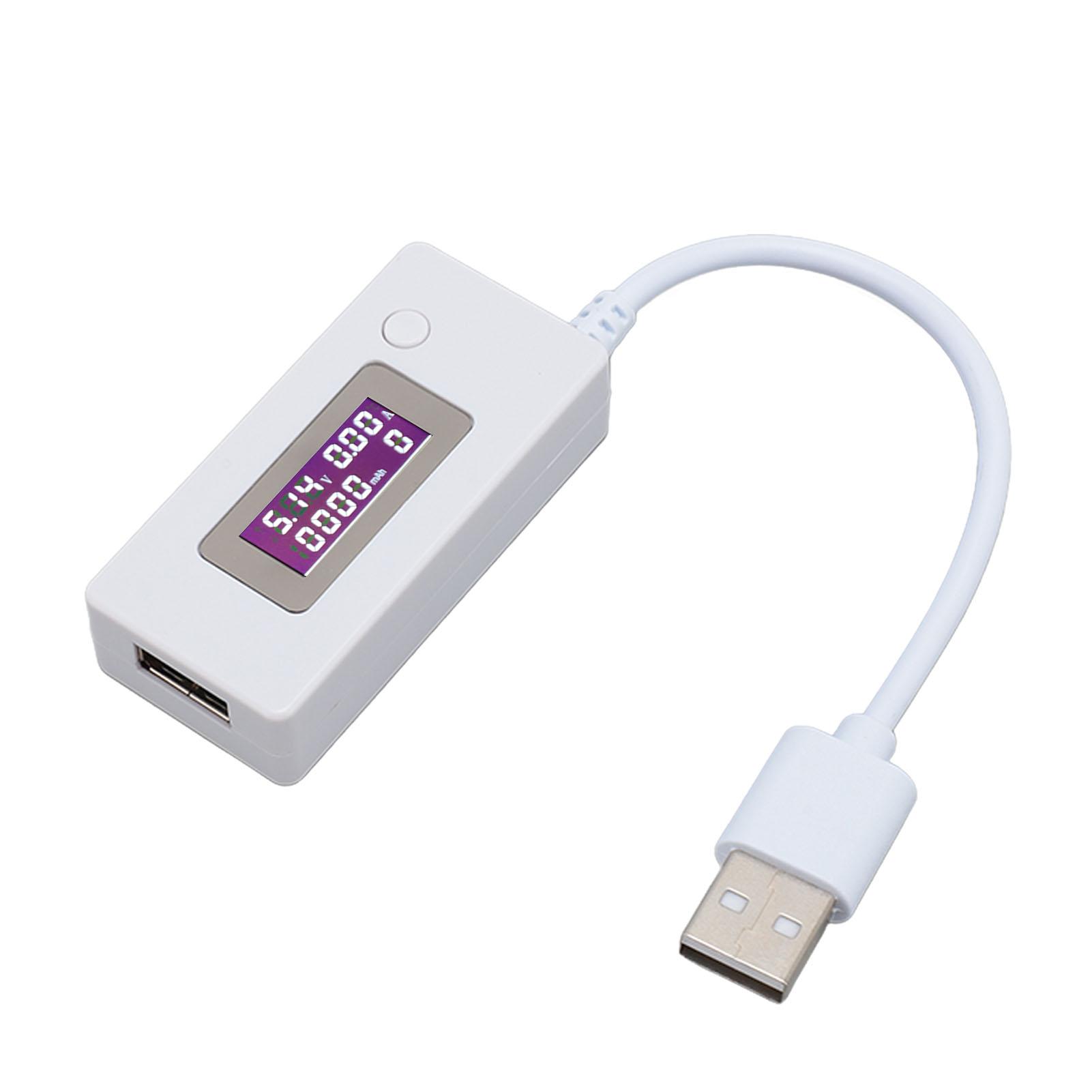 USB Charger Detector High Accuracy Plug and Play Portable USB Voltage Current Power Meter for Phone
USB Charger Detector High Accuracy Plug and Play Portable USB Voltage Current Power Meter for Phone