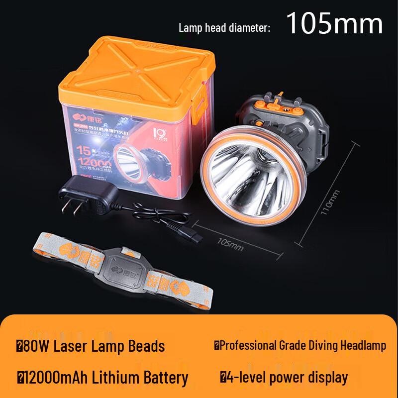 Kangming High-Power Waterproof Rechargeable LED Headlamp
Kangming High-Power Waterproof Rechargeable LED Headlamp