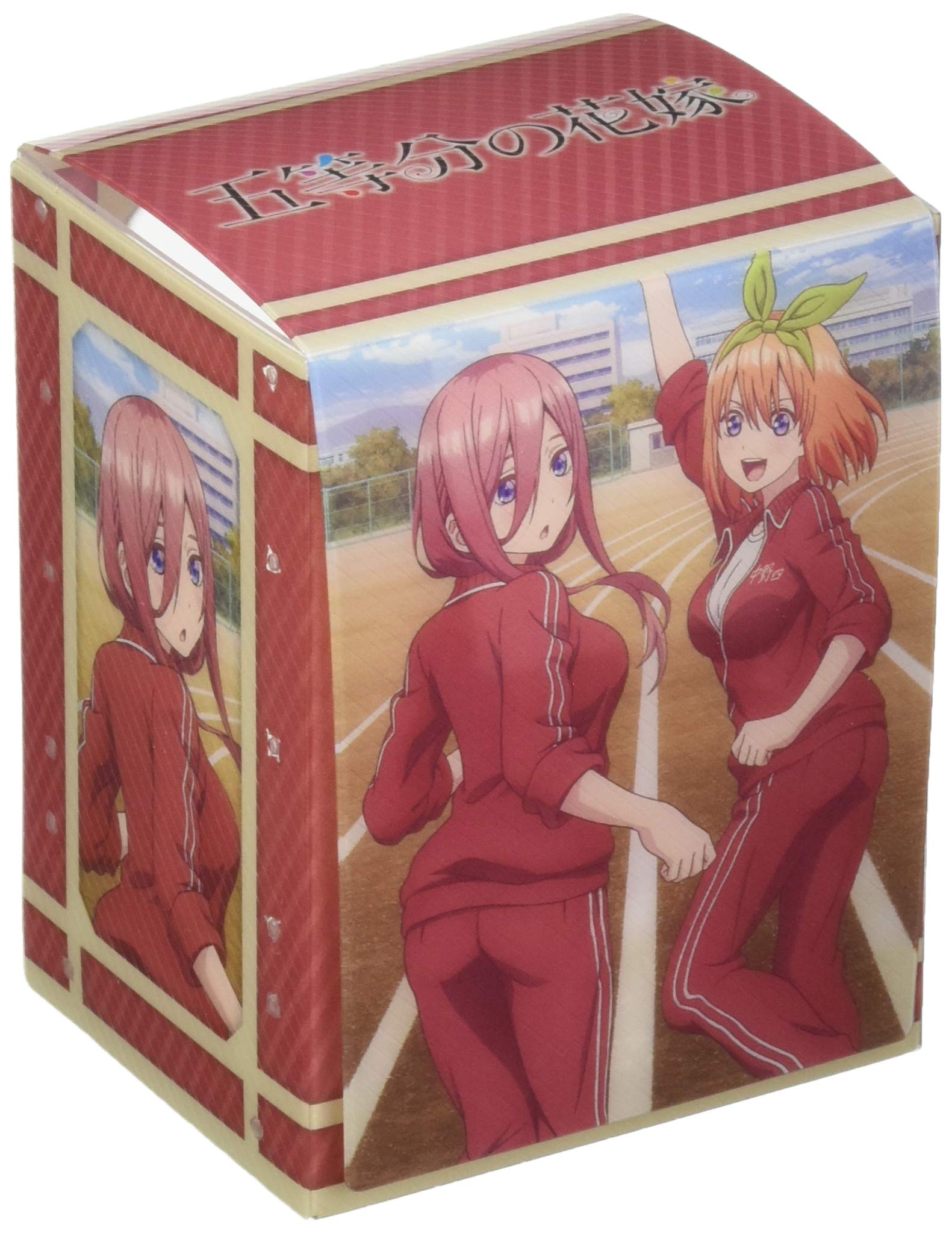 Bushiroad Коллекция V2 Держатель для колоды Пять невест Накано Спортивная форма Том 1169 версия «Мику и Ёцуба»
Bushiroad Коллекция V2 Держатель для колоды Пять невест Накано Спортивная форма Том 1169 версия «Мику и Ёцуба»
