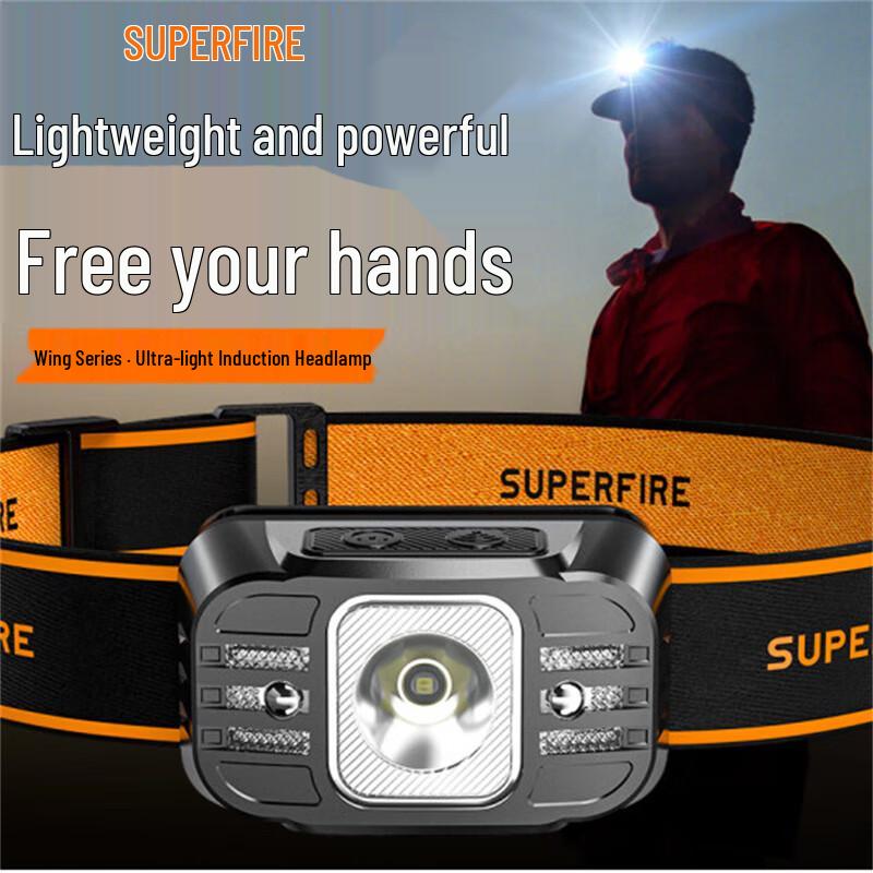Shenhuo HL75-X Rechargeable Induction Headlamp One Size
Shenhuo HL75-X Rechargeable Induction Headlamp One Size