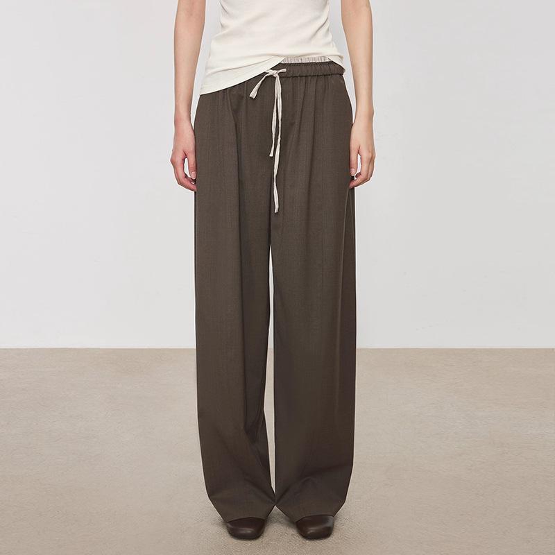Spring Striped Elastic Waist Drawstring Pants - Wool Blend, Machine Washable XL коричневый
Spring Striped Elastic Waist Drawstring Pants - Wool Blend, Machine Washable XL коричневый
