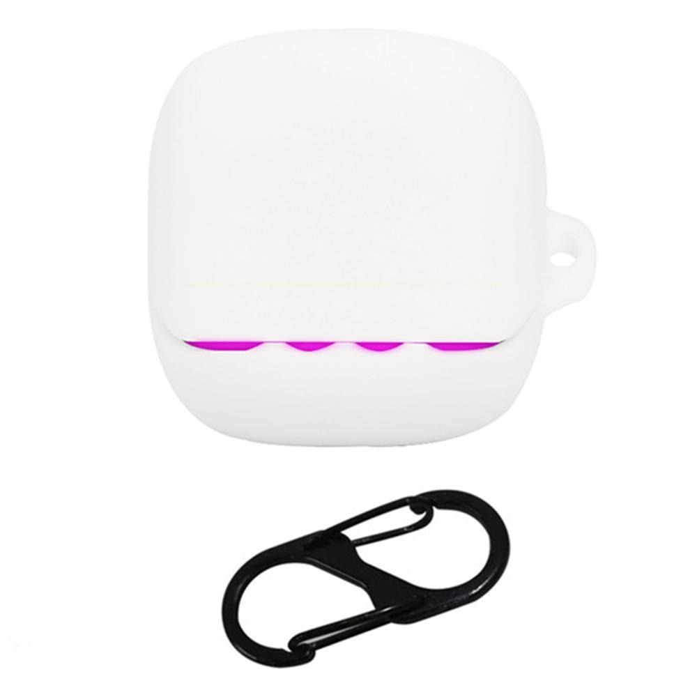 Для наушников JBL Quantum Beam TWS, совместимых с Bluetooth, чехол с противоутерянной пряжкой, силиконовый защитный чехол White
Для наушников JBL Quantum Beam TWS, совместимых с Bluetooth, чехол с противоутерянной пряжкой, силиконовый защитный чехол White