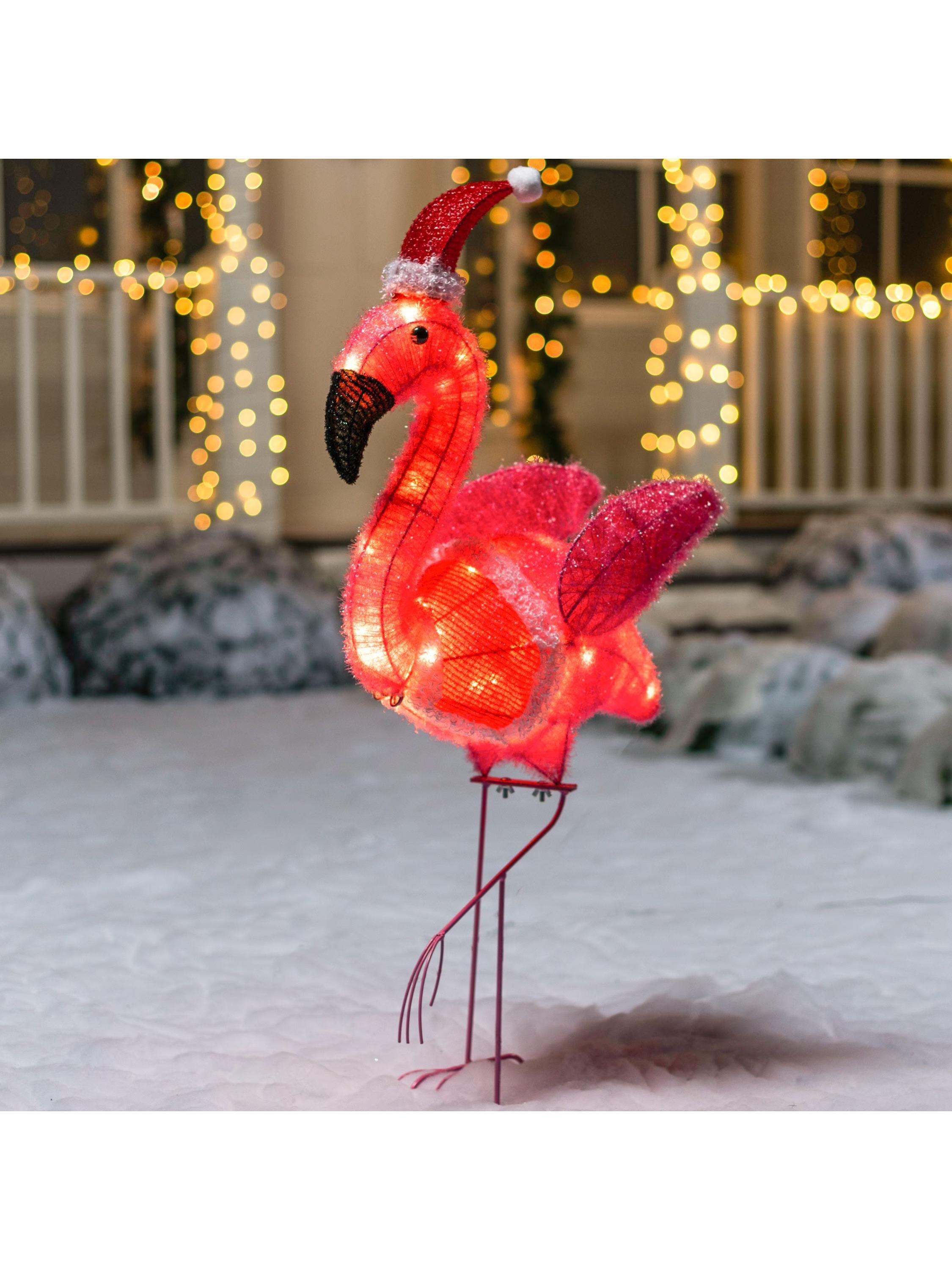JOYFY 3 FT Flamingo Yard Light Christmas Outdoor Decorations with Stakes 30 Pre-Lit LED for Christmas Yard Light Decorations 3 FT
JOYFY 3 FT Flamingo Yard Light Christmas Outdoor Decorations with Stakes 30 Pre-Lit LED for Christmas Yard Light Decorations 3 FT