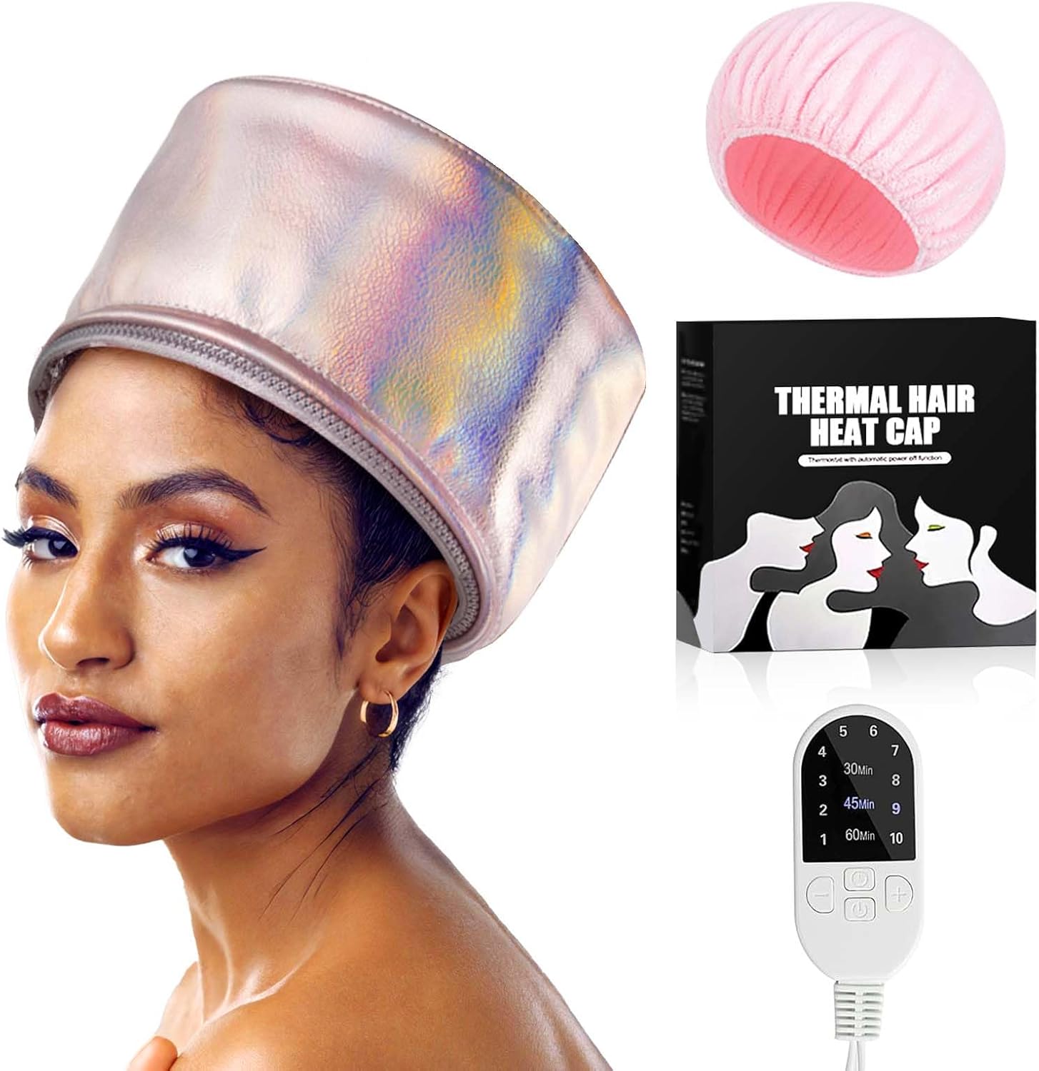 Care Cap for Deep Care,Women Heating Thermal Heat Cap,Hooded Bonnet Head Band for Drying Styling Curling Deep United States
Care Cap for Deep Care,Women Heating Thermal Heat Cap,Hooded Bonnet Head Band for Drying Styling Curling Deep United States