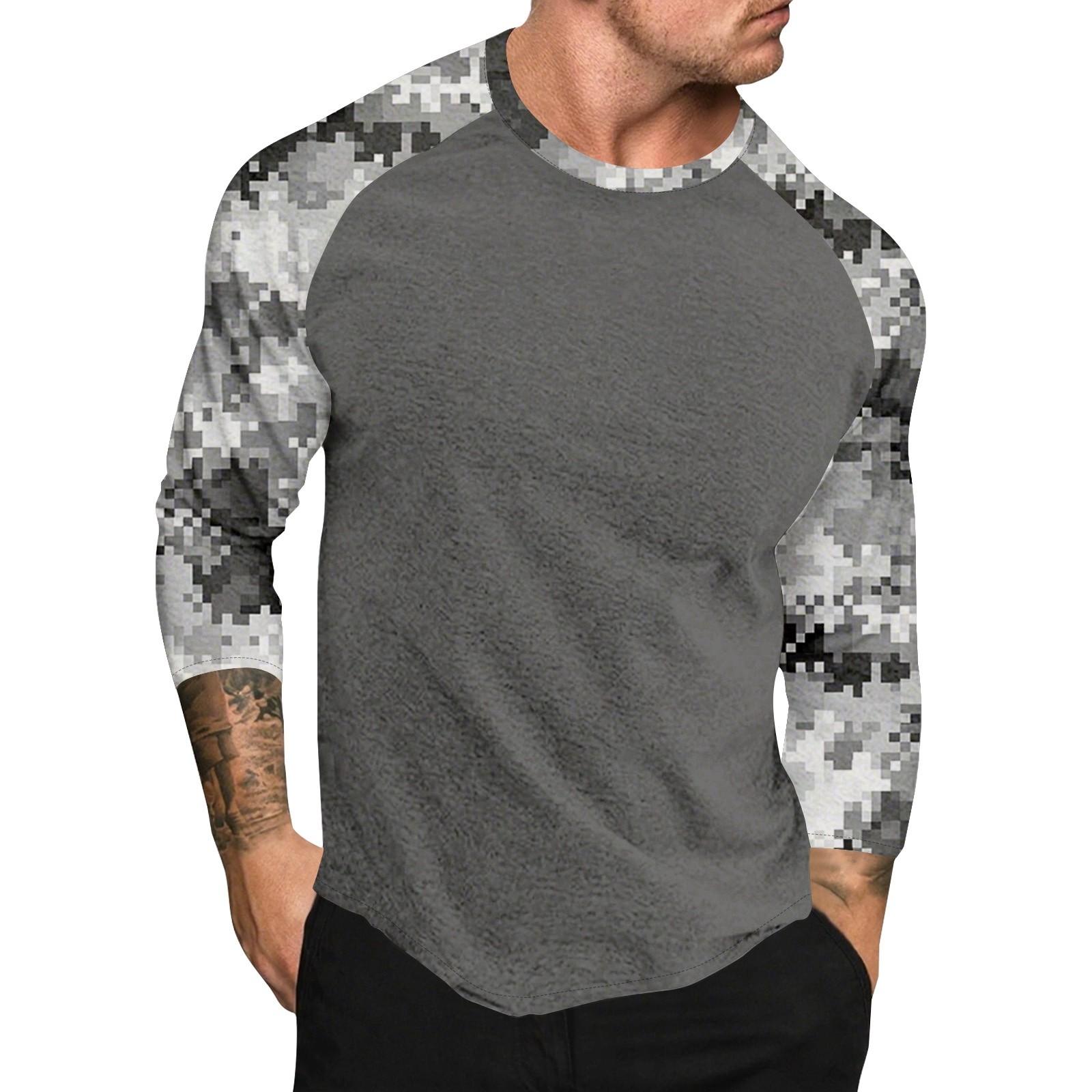 Мужской топ с короткими рукавами реглан с принтом в стиле камуфляж S
Мужской топ с короткими рукавами реглан с принтом в стиле камуфляж S