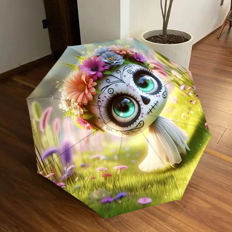 1pc Sugar Skull Automatic Open/Close Umbrella, Folding Compact Umbrella with Lightweight Design for Women/Men yy251011117
1pc Sugar Skull Automatic Open/Close Umbrella, Folding Compact Umbrella with Lightweight Design for Women/Men yy251011117