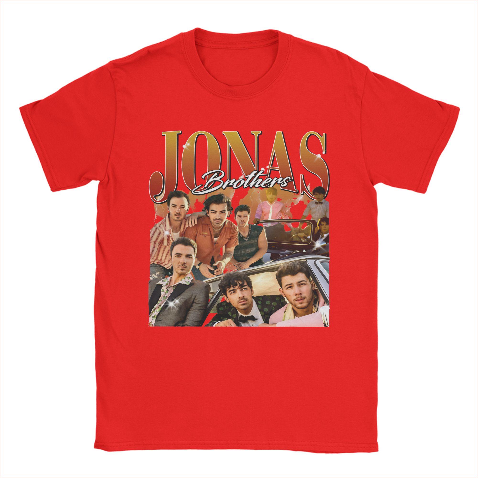 Jonas Brothers Tour Cotton TShirt For Mens Summer Vintage TShirts O Neck Fashion Tees Oversized Casual Tops S
Jonas Brothers Tour Cotton TShirt For Mens Summer Vintage TShirts O Neck Fashion Tees Oversized Casual Tops S