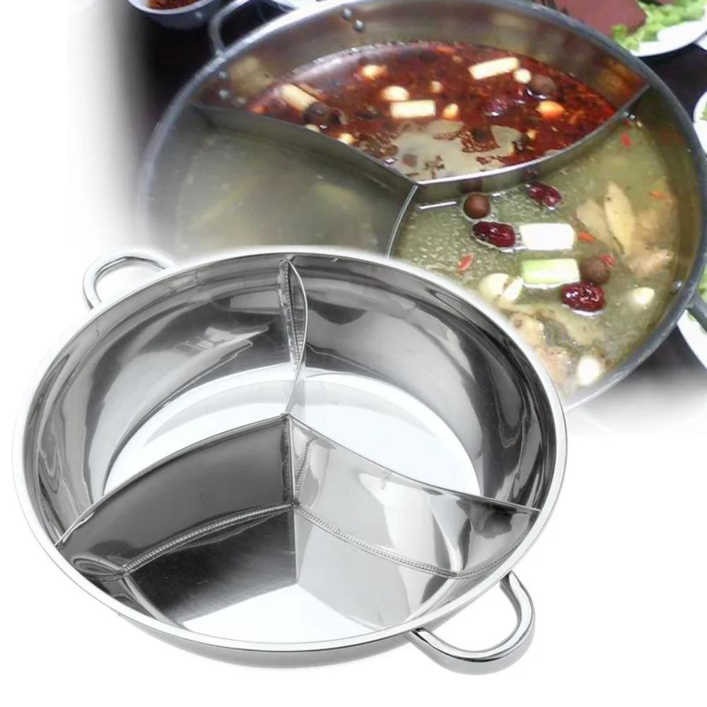 Thicken Three-Flavor Hot Pot Индукционная кастрюля из нержавеющей стали Hot Pot Three Divided Hot Pot Главная
Thicken Three-Flavor Hot Pot Индукционная кастрюля из нержавеющей стали Hot Pot Three Divided Hot Pot Главная
