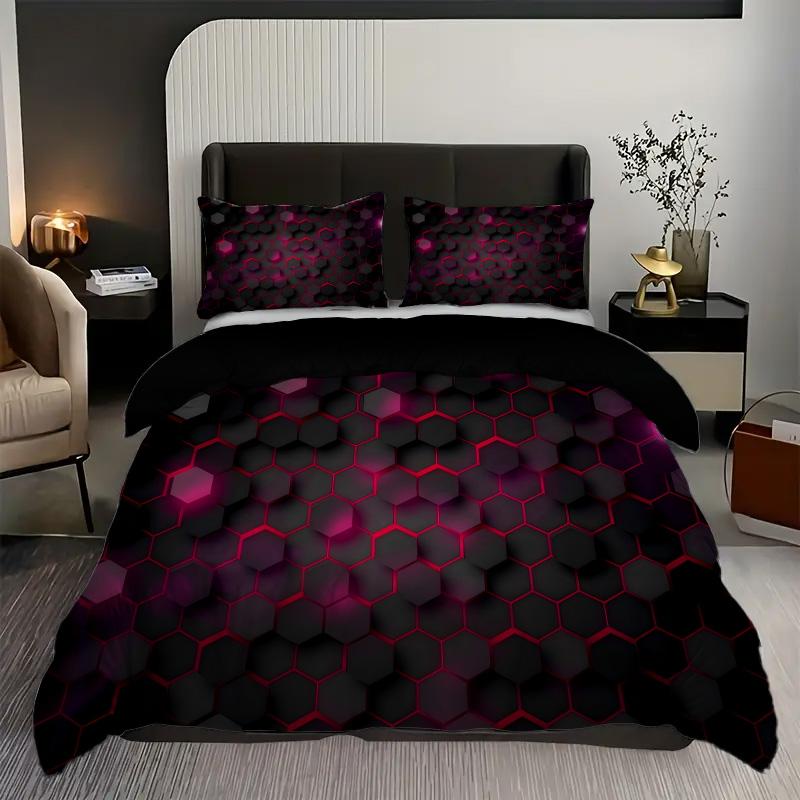 Comforter Cyberpunk Laser 3D Visual Effects Printing Set Cool Technology Style Bedding Polyester Comfortable Comforter (quilt)-EU Single(135*200cm)3pcs
Comforter Cyberpunk Laser 3D Visual Effects Printing Set Cool Technology Style Bedding Polyester Comfortable Comforter (quilt)-EU Single(135*200cm)3pcs