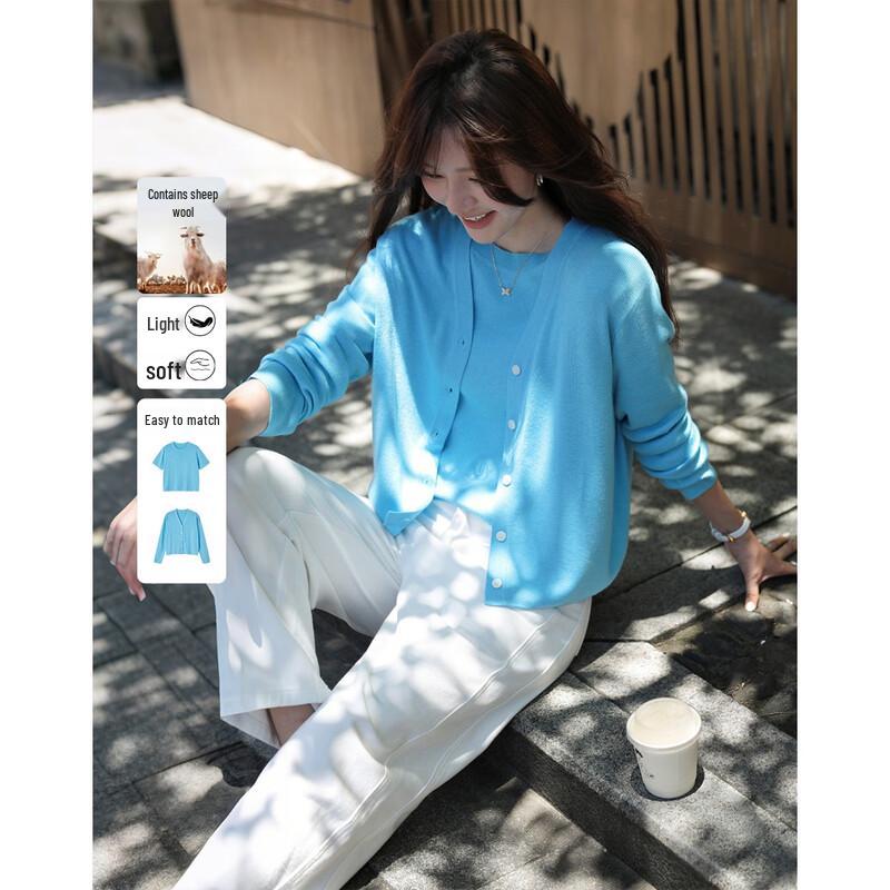 Women s Autumn Knit Cardigan & Top Set M
Women s Autumn Knit Cardigan & Top Set M