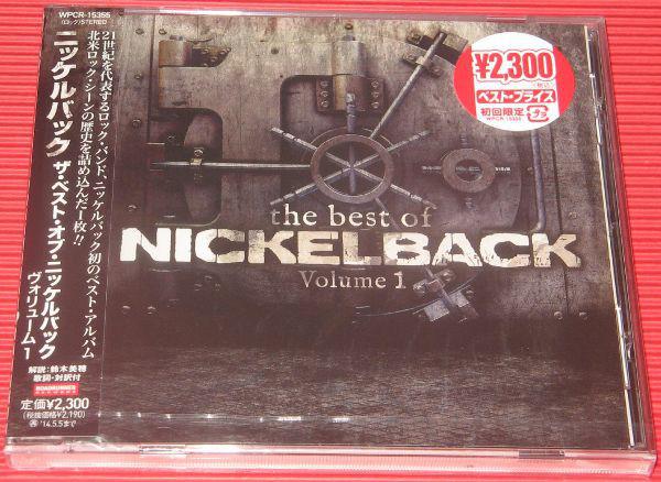 CD NICKELBACK - The Best Of Nickelback (Volume 1) WPCR15355 Roadrunner Reco 2013 Japan Obi Rock
CD NICKELBACK - The Best Of Nickelback (Volume 1) WPCR15355 Roadrunner Reco 2013 Japan Obi Rock
