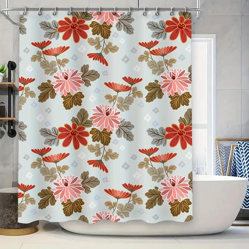 Patterned Shower Curtain Fabric Print Decor Home Bath Decoration Waterproof Liner For Bathroom W60H190(CM)-1 Pcs
Patterned Shower Curtain Fabric Print Decor Home Bath Decoration Waterproof Liner For Bathroom W60H190(CM)-1 Pcs
