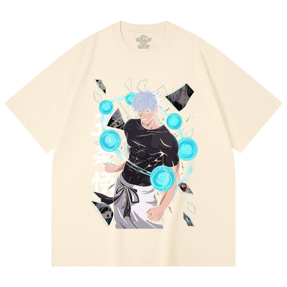 230 Gsm 100% Cotton Jujutsu Kaisen V4 Gojo Print Unisex Heavy Cotton T Shirt XS абрикосовый
230 Gsm 100% Cotton Jujutsu Kaisen V4 Gojo Print Unisex Heavy Cotton T Shirt XS абрикосовый