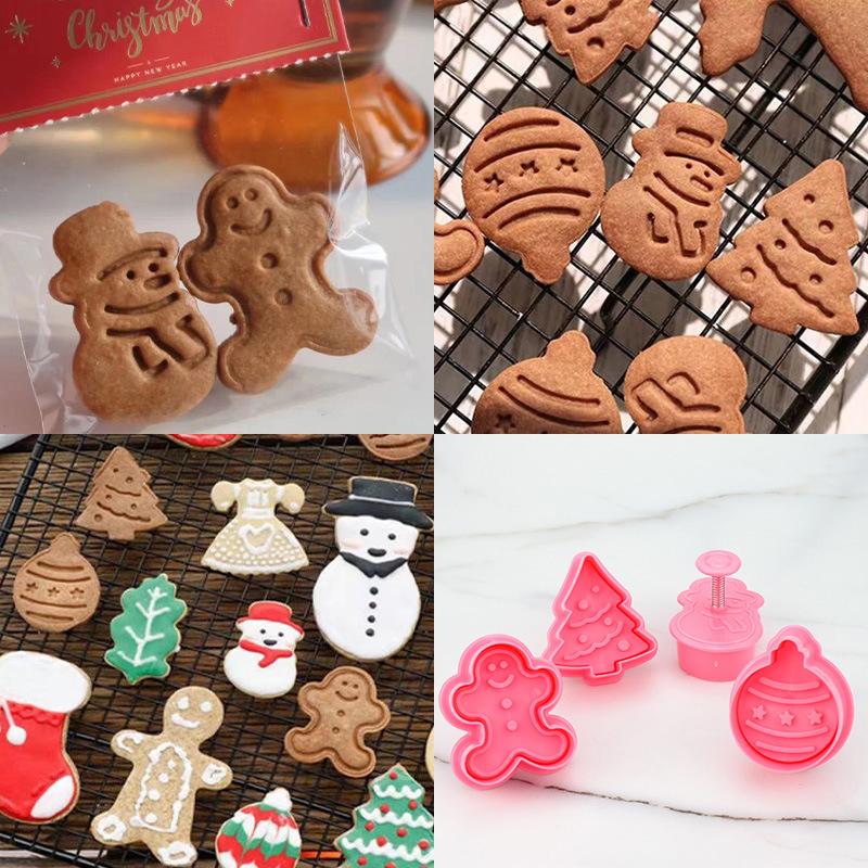 Christmas Three-Dimensional Christmas Tree Snowman Spring Press Cookie Mold Icing Fondant Cutting Mold Baking Mold 4
Christmas Three-Dimensional Christmas Tree Snowman Spring Press Cookie Mold Icing Fondant Cutting Mold Baking Mold 4