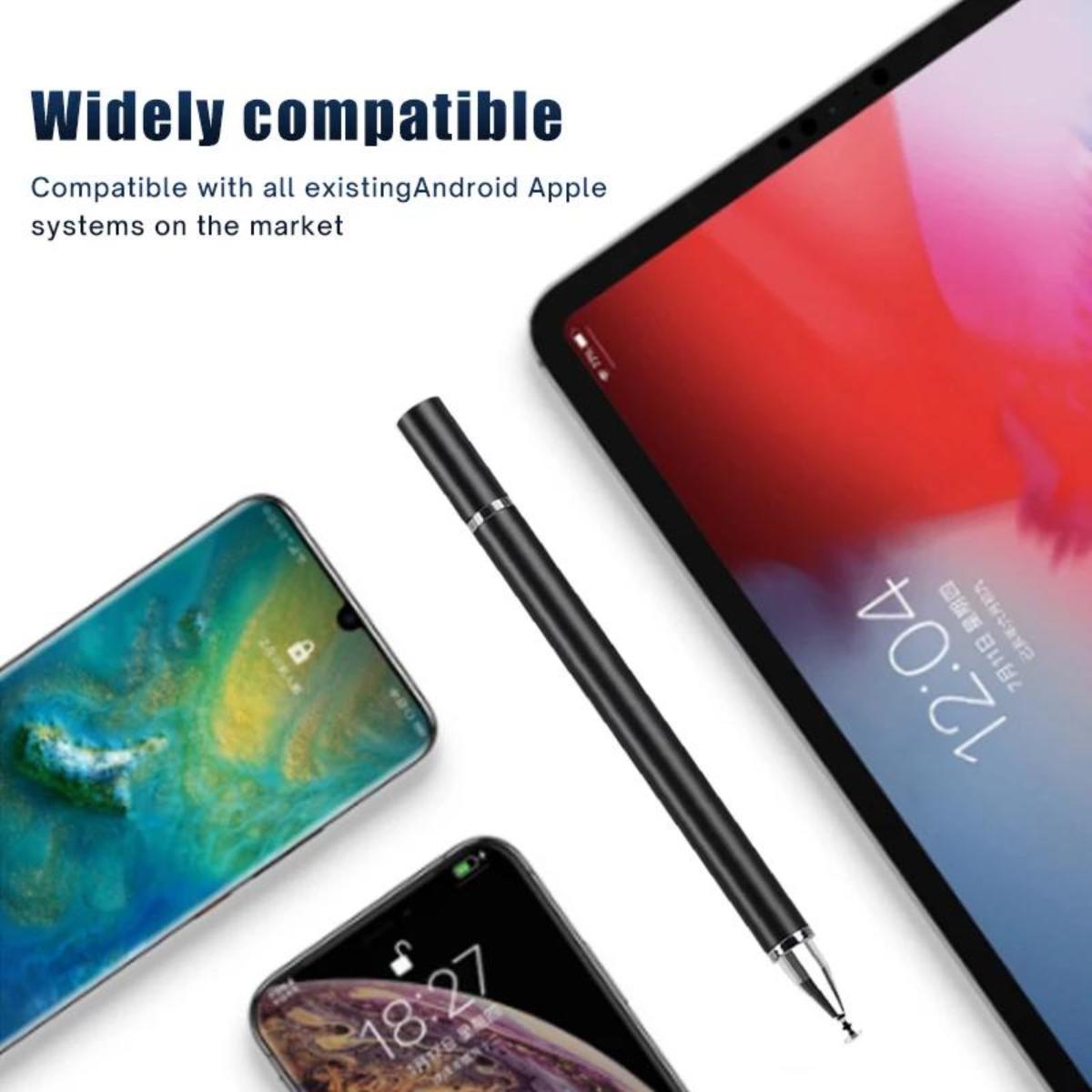 Universal 2 In 1 Stylus Pen Drawing Tablet Capacitive Screen Caneta Touch Pen for iOS Android iPad Smart Pencil Accessories срібний
Universal 2 In 1 Stylus Pen Drawing Tablet Capacitive Screen Caneta Touch Pen for iOS Android iPad Smart Pencil Accessories срібний