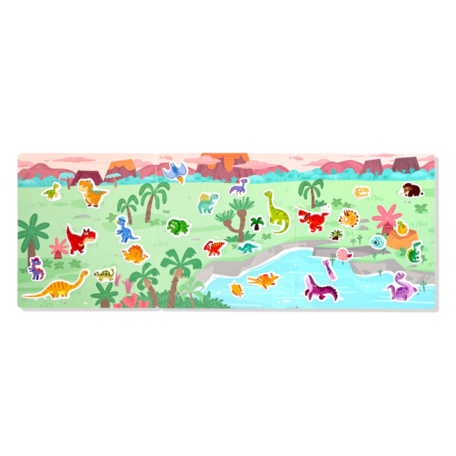 Reusable Sticker Books for Children DIY Puzzle Game Educational Learning Toy Cartoon Learning Cognition Toys for Kids Gift
Reusable Sticker Books for Children DIY Puzzle Game Educational Learning Toy Cartoon Learning Cognition Toys for Kids Gift