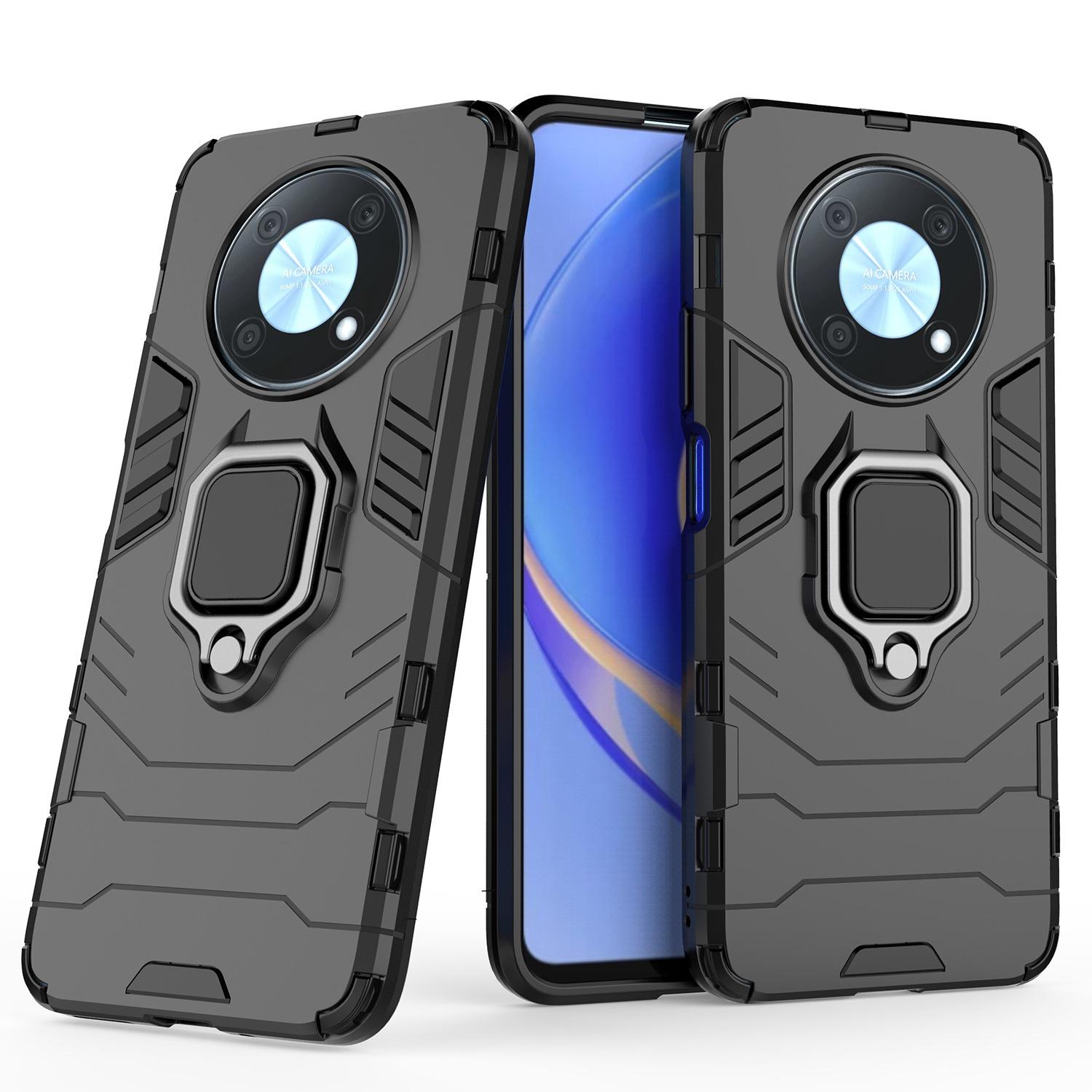 Protective Case for Huawei nova Y90 4G/Enjoy 50 Pro 4G Hard PC+TPU Scratch-resistant Back Shell with Finger Ring Kickstand Blue
Protective Case for Huawei nova Y90 4G/Enjoy 50 Pro 4G Hard PC+TPU Scratch-resistant Back Shell with Finger Ring Kickstand Blue