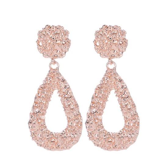 Bohemia Women Geometric Emboss Hollow Teardrop Dangle Stud Earrings Jewelry Gift рожевий колір золота
Bohemia Women Geometric Emboss Hollow Teardrop Dangle Stud Earrings Jewelry Gift рожевий колір золота