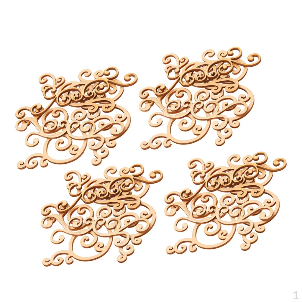 32Pcs Wood Floral Shape Wooden Embellishment Scrapbooking Cards Making Decor
32Pcs Wood Floral Shape Wooden Embellishment Scrapbooking Cards Making Decor