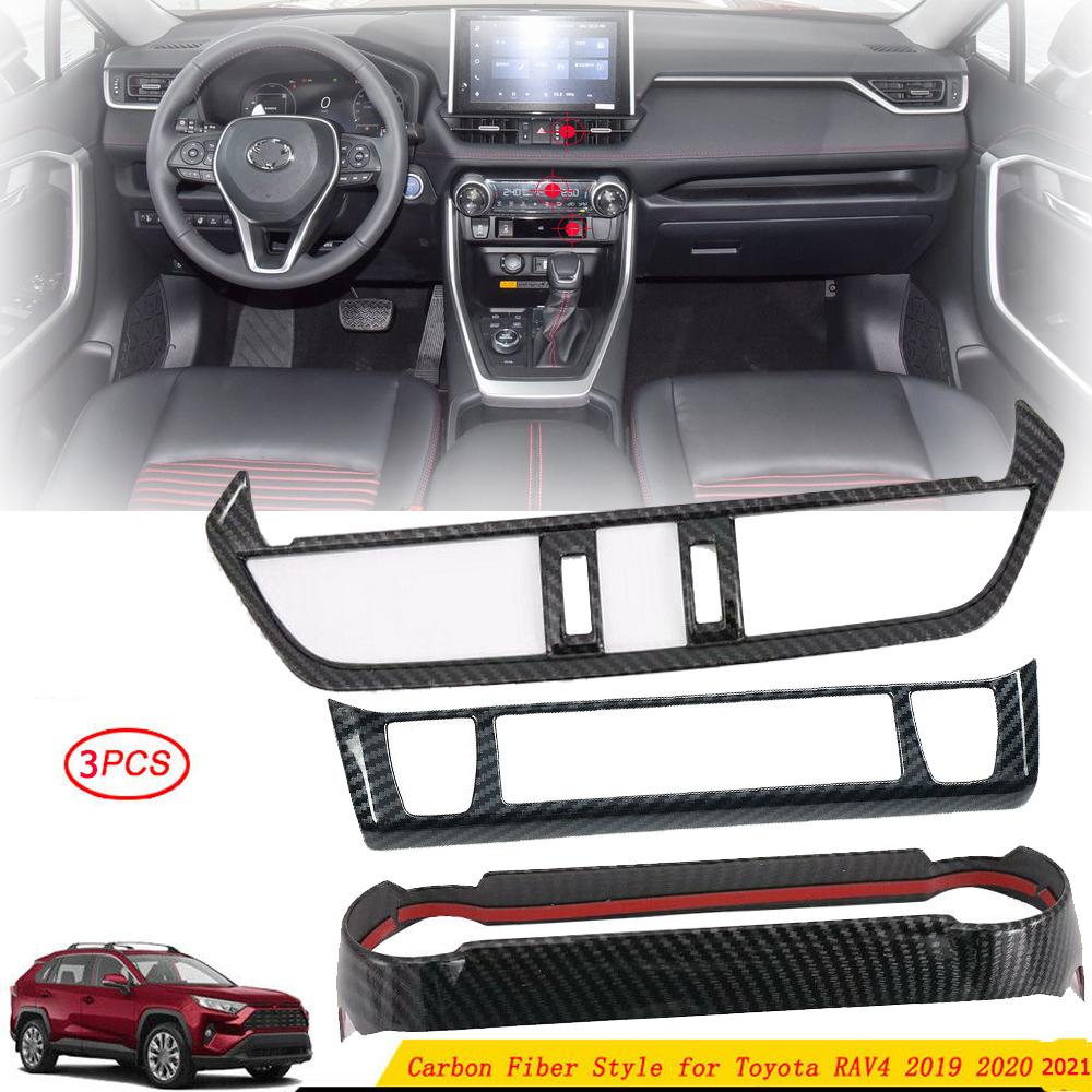 Для Toyota RAV4 - АБС-пластик из углеродного волокна, приборная панель, центральная консоль, среднее вентиляционное отверстие Carbon Black
Для Toyota RAV4 - АБС-пластик из углеродного волокна, приборная панель, центральная консоль, среднее вентиляционное отверстие Carbon Black