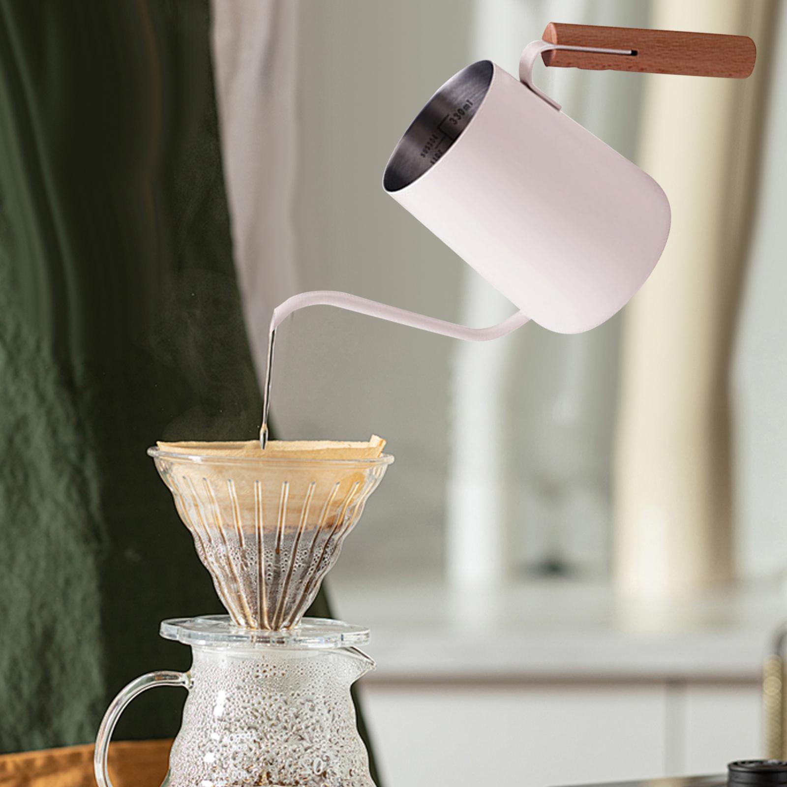 Gooseneck Kettle for Coffee And Tea 350ml Drip Home Outdoor Use білий
Gooseneck Kettle for Coffee And Tea 350ml Drip Home Outdoor Use білий