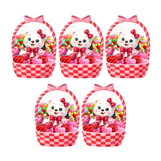 5/10 шт. Подарункові пакети на День святого Валентина з візерунком кота та серця, кошики, пакети для ласощів з ручками, багаторазові пластикові мішечки для сувенірів, приладдя для вечірки 5pcs B
5/10 шт. Подарункові пакети на День святого Валентина з візерунком кота та серця, кошики, пакети для ласощів з ручками, багаторазові пластикові мішечки для сувенірів, приладдя для вечірки 5pcs B