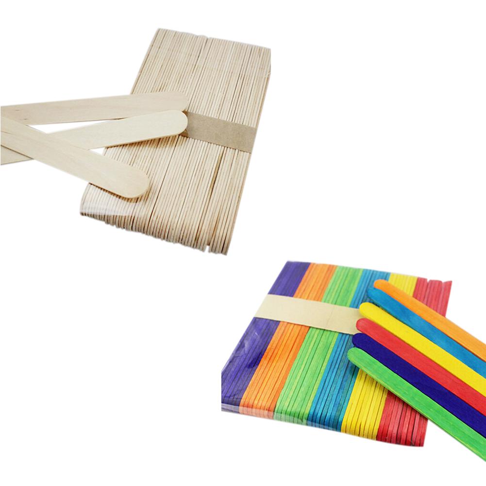 50X Large Woodenmulticolor Popsicle Sticks Kids Hand Crafts Ice Cream Lolly Diy різнокольоровий
50X Large Woodenmulticolor Popsicle Sticks Kids Hand Crafts Ice Cream Lolly Diy різнокольоровий