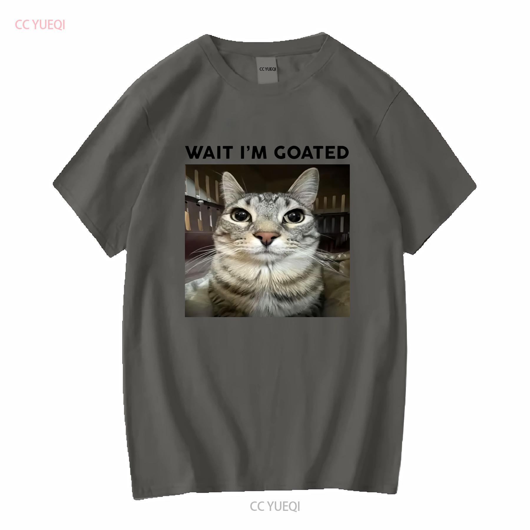 Cat Big Face Wait I M Goated T Shirt vintage Washed designer clothes graphic Top For Everyday Wear Stretched Stylish Unisex 4XL
Cat Big Face Wait I M Goated T Shirt vintage Washed designer clothes graphic Top For Everyday Wear Stretched Stylish Unisex 4XL