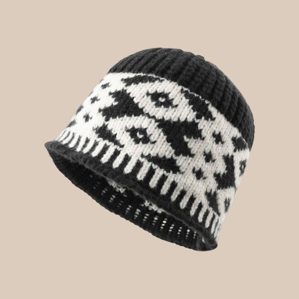 Retro Diamond Knitted Hat for Women Versatile Autumn and Winter Warm Ear Protection Cold Hat Knitted Wool Hat Bucket Fisherman Hat
Retro Diamond Knitted Hat for Women Versatile Autumn and Winter Warm Ear Protection Cold Hat Knitted Wool Hat Bucket Fisherman Hat