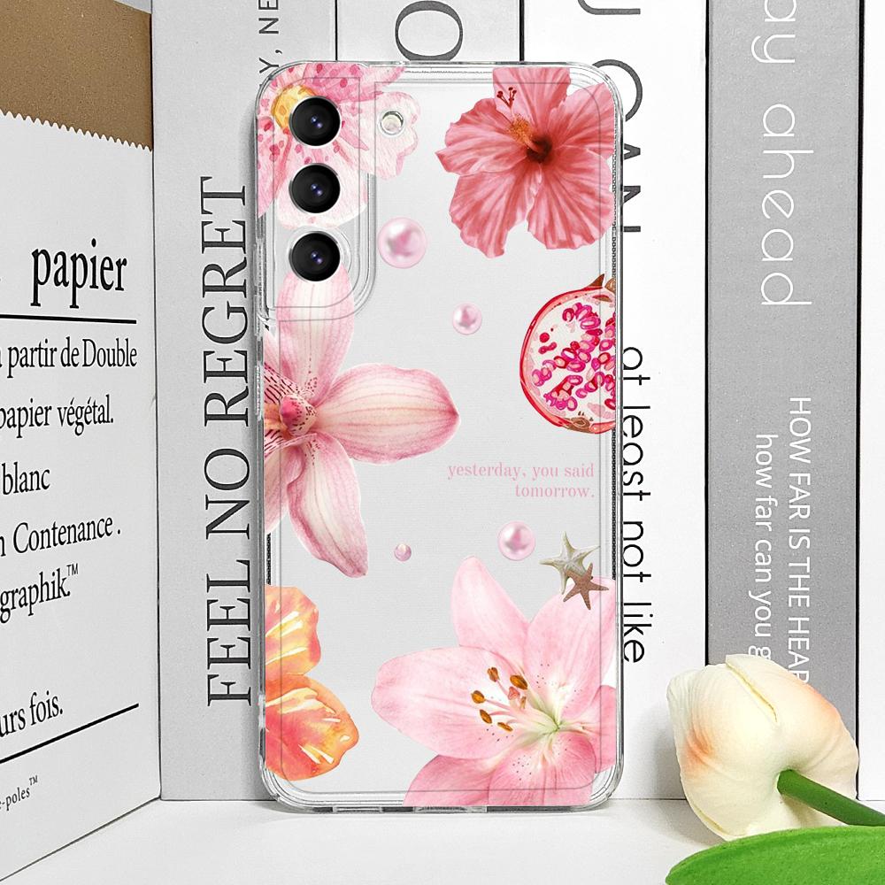 Luxury Pink Pearl Flower Pattern Phone Case for Samsung Galaxy A14 A16 A55 A54 A36 A53 A35 A13 A15 A25 5G Clear Soft Cover Shell For Samsung A13 4G
Luxury Pink Pearl Flower Pattern Phone Case for Samsung Galaxy A14 A16 A55 A54 A36 A53 A35 A13 A15 A25 5G Clear Soft Cover Shell For Samsung A13 4G