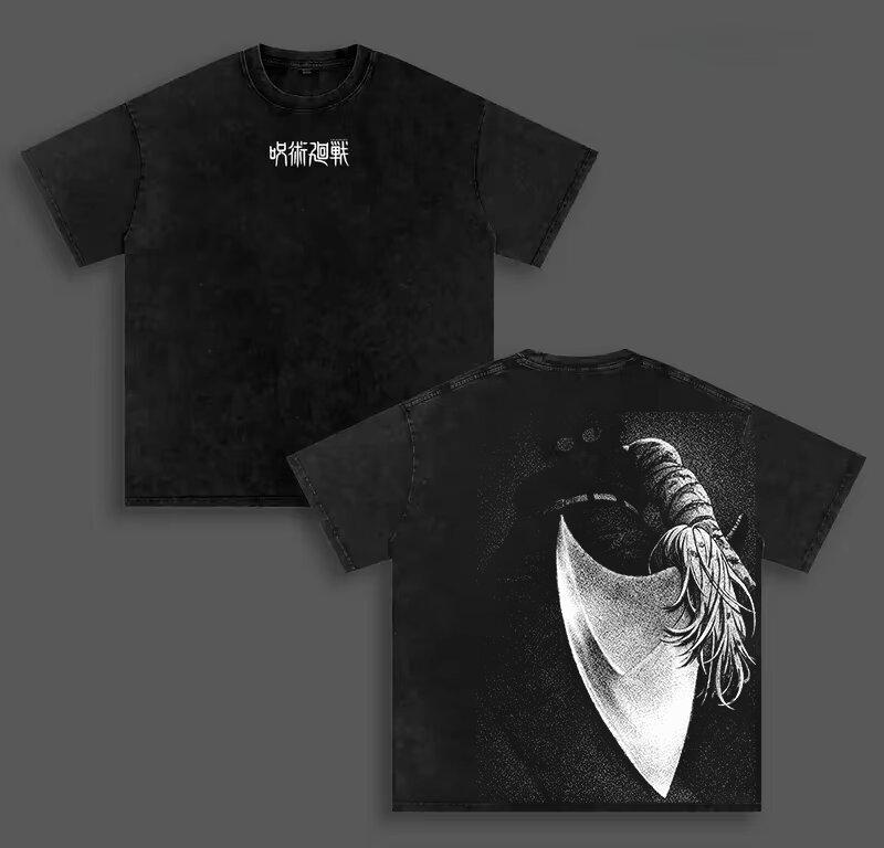Manga Jujutsu Kaisen Printed T-shirt Zenin Maki Y2k Vintage Washed Tee Shirt Men s Summer High Quality Cotton Soft Clothing Tops S
Manga Jujutsu Kaisen Printed T-shirt Zenin Maki Y2k Vintage Washed Tee Shirt Men s Summer High Quality Cotton Soft Clothing Tops S