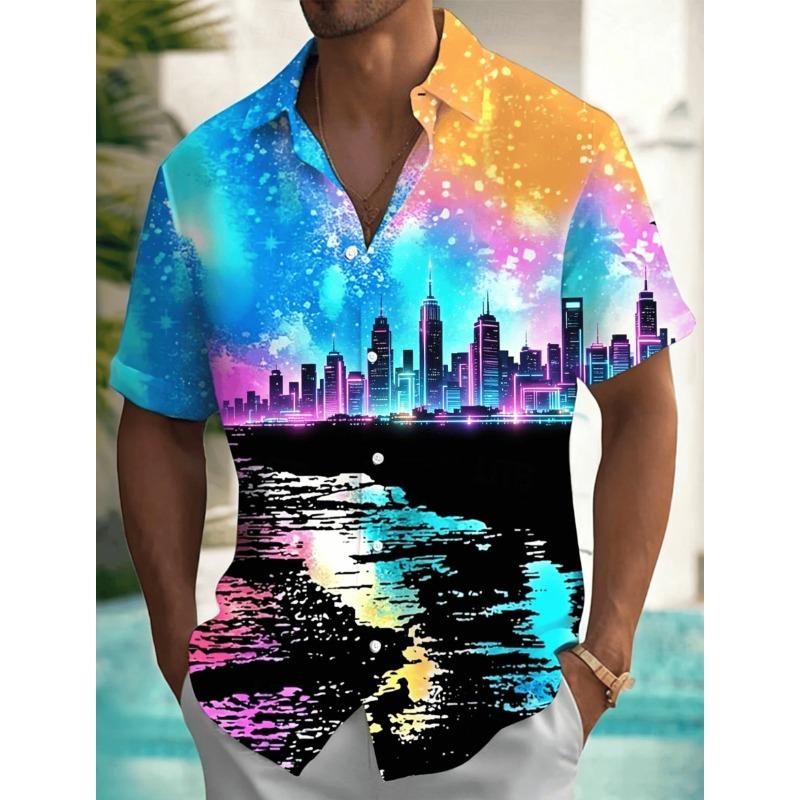 Men s Galaxy Forest Deer Print Short Sleeve Shirt, Casual Bohemian Button Down Shirt for Summer Vacation S
Men s Galaxy Forest Deer Print Short Sleeve Shirt, Casual Bohemian Button Down Shirt for Summer Vacation S