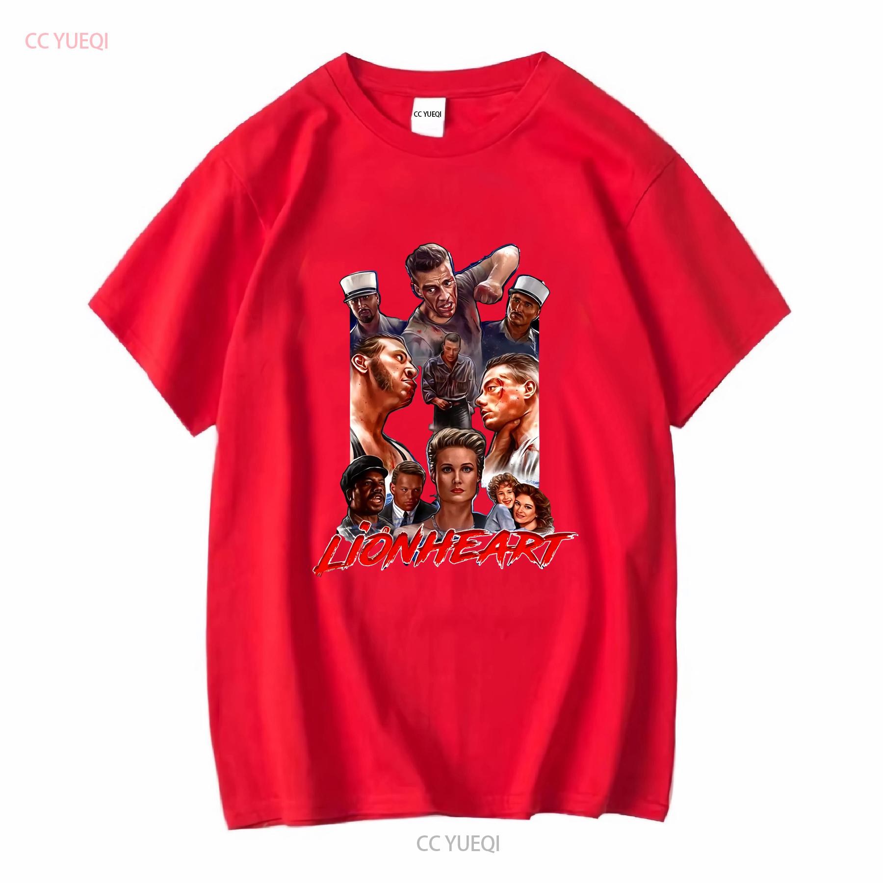 Lionheart Jean Claude Van Damme Movie T Shirt Heavy Cotton vintage Washed Slightly Stretched Stylish Casual homme Versatile S
Lionheart Jean Claude Van Damme Movie T Shirt Heavy Cotton vintage Washed Slightly Stretched Stylish Casual homme Versatile S
