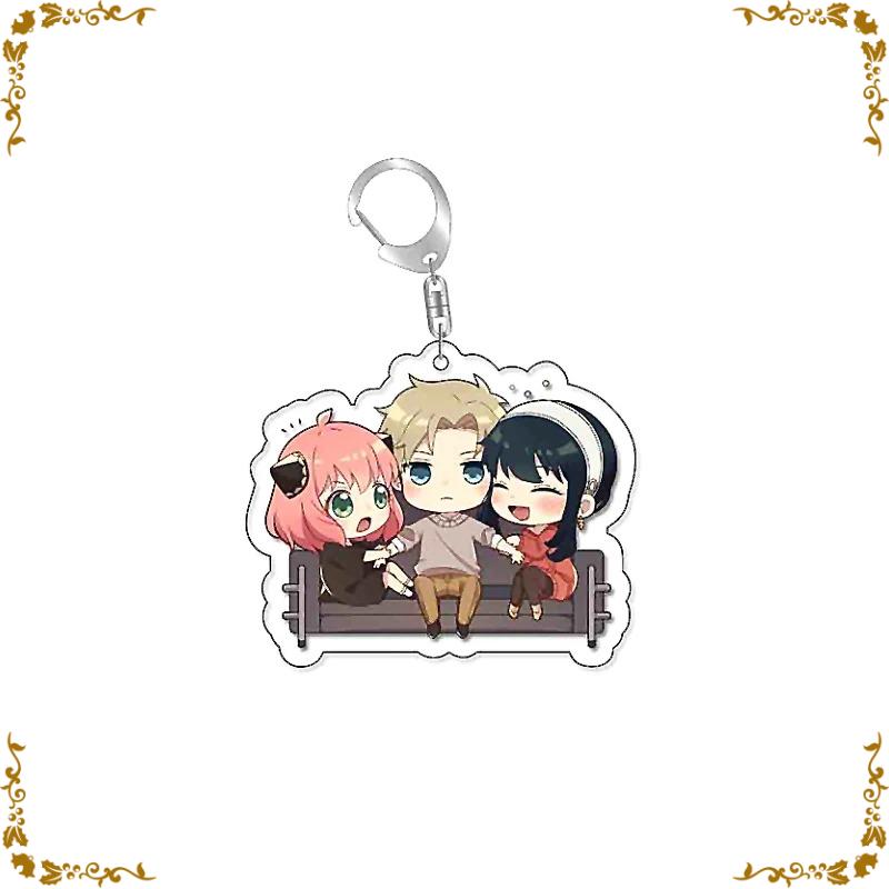 Anya Loid Yor Forger Anime Keychain Cute Keyring Cartoon Spy Family Bag Tag Trendy Gift
Anya Loid Yor Forger Anime Keychain Cute Keyring Cartoon Spy Family Bag Tag Trendy Gift