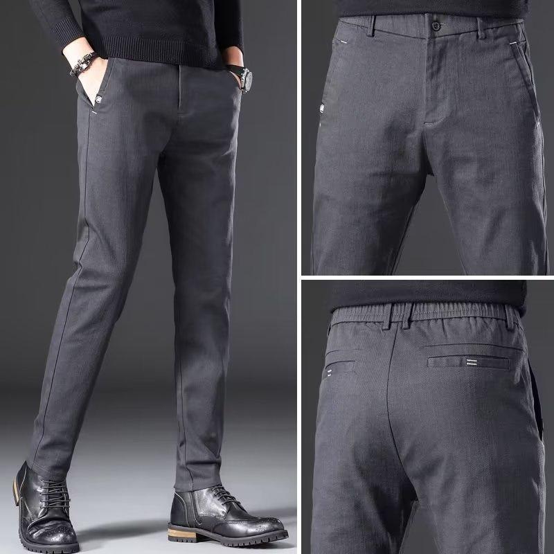 Новые осенние повседневные брюки, мужские облегающие универсальные спортивные брюки, эластичные высококачественные легкие деловые длинные брюки 28 чёрный
Новые осенние повседневные брюки, мужские облегающие универсальные спортивные брюки, эластичные высококачественные легкие деловые длинные брюки 28 чёрный