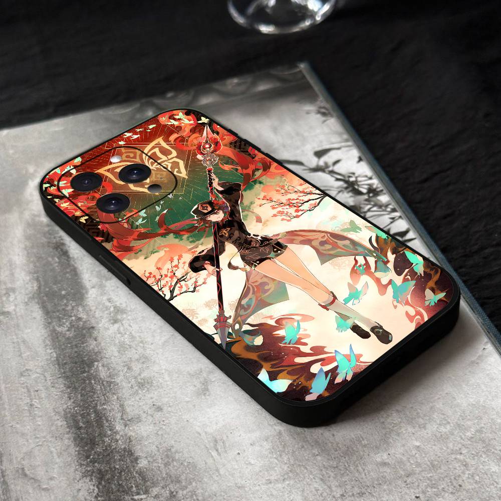Game Anime Genshin Impact Hu Tao Phone Case Black Silicone Soft Shell For IPhone 17 16 15 14 13 12 11 Air Pro Max Plus Hot Sale iphone 11
Game Anime Genshin Impact Hu Tao Phone Case Black Silicone Soft Shell For IPhone 17 16 15 14 13 12 11 Air Pro Max Plus Hot Sale iphone 11