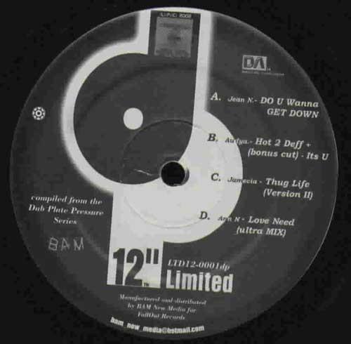 12-дюймовая пластинка VARIOUS - Dub Plate Pressure Compilation LTD12001DP Dub Plate Press 2002 UK Soul/Funk Б/У
12-дюймовая пластинка VARIOUS - Dub Plate Pressure Compilation LTD12001DP Dub Plate Press 2002 UK Soul/Funk Б/У