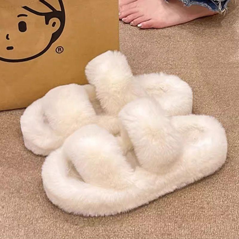 Mao Mao slippers women s autumn and winter outer wear 2025 new home indoor flat bottom non-slip plush cotton mop 40-41 size
Mao Mao slippers women s autumn and winter outer wear 2025 new home indoor flat bottom non-slip plush cotton mop 40-41 size