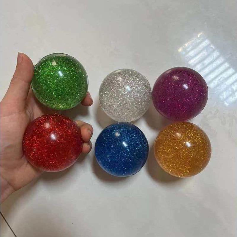 1PCS Glitter Large Rubber Bouncy Balls 55MM Balle Rebondissante Party Favors Stocking Stuffers Gifts For Kids Boys Girls
1PCS Glitter Large Rubber Bouncy Balls 55MM Balle Rebondissante Party Favors Stocking Stuffers Gifts For Kids Boys Girls