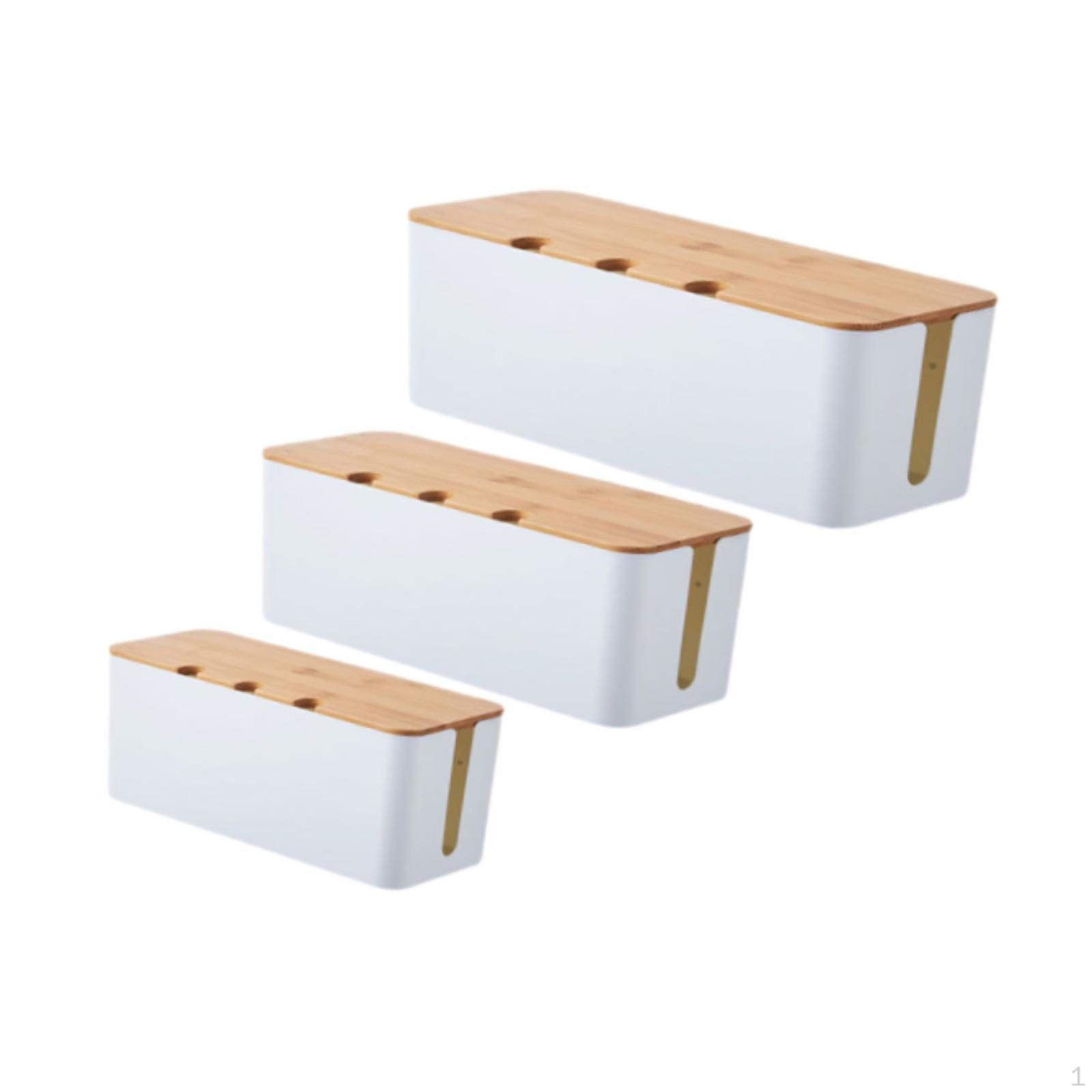 3 шт. коробка для укладки кабелей органайзер для шнура Hider модный с крышкой настольный стильный белый
3 шт. коробка для укладки кабелей органайзер для шнура Hider модный с крышкой настольный стильный белый