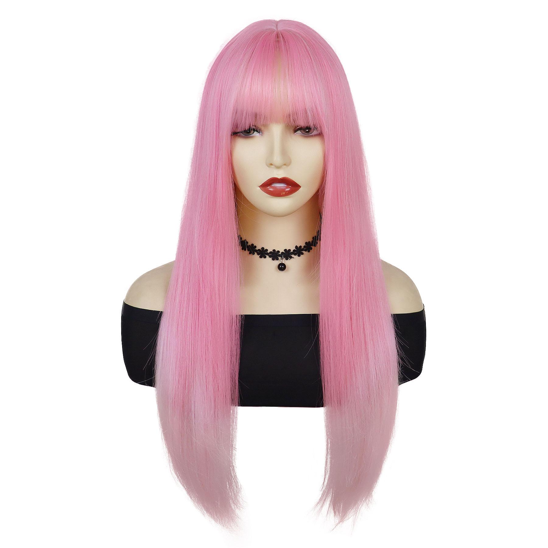 Длинные парики для женщин Синтетические волосы Прямой парик с челкой Косплей парики Парик для костюма для дрэг-вечеринки розовый
Длинные парики для женщин Синтетические волосы Прямой парик с челкой Косплей парики Парик для костюма для дрэг-вечеринки розовый