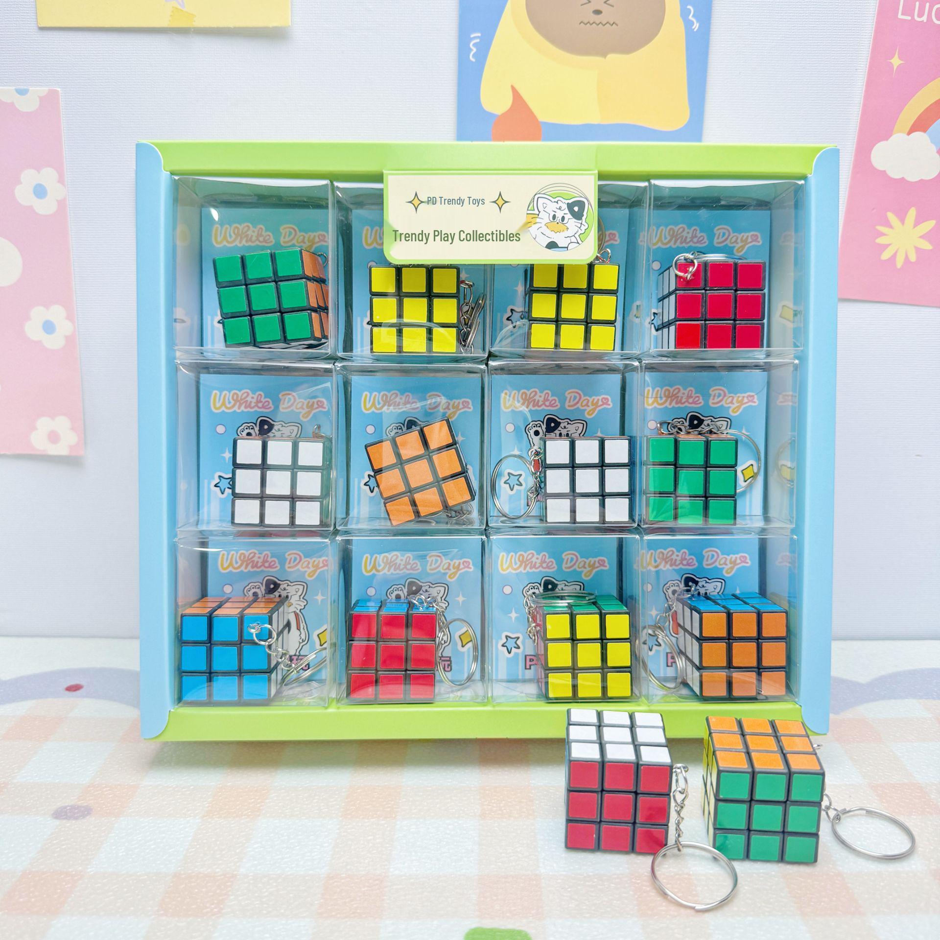 24 Mini 3x3x3 Rubik s Cube Keychain: Fun, Educational Toy for Kids, Popular Internet Celebrity Decompression Gadget
24 Mini 3x3x3 Rubik s Cube Keychain: Fun, Educational Toy for Kids, Popular Internet Celebrity Decompression Gadget