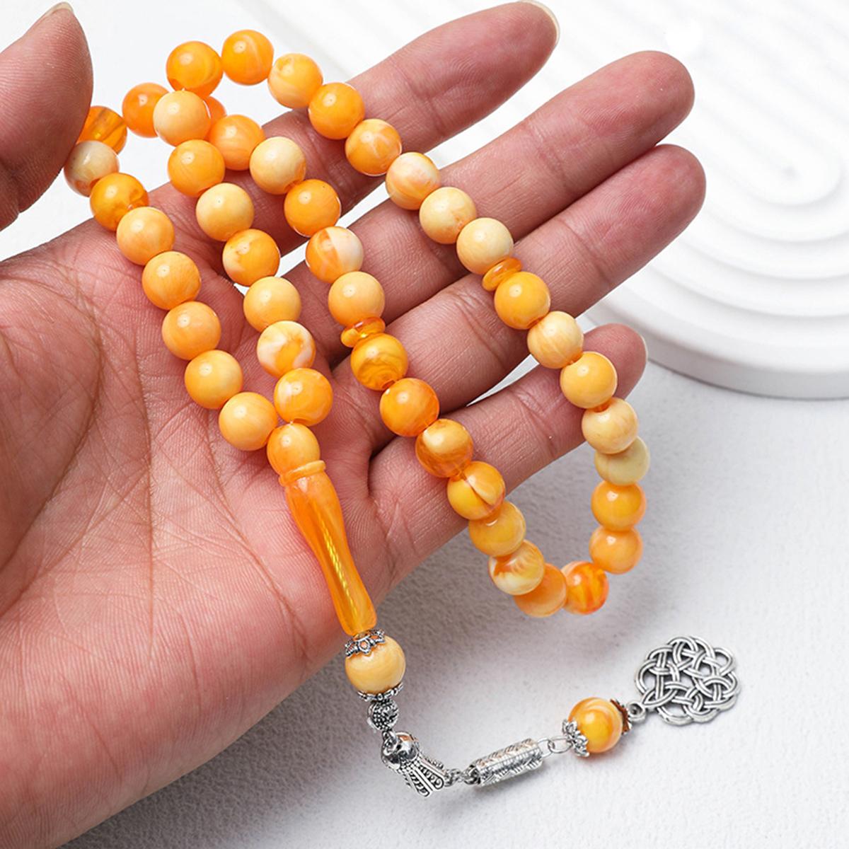 45 Beads Fashion Wearing Necklace помаранчевий
45 Beads Fashion Wearing Necklace помаранчевий