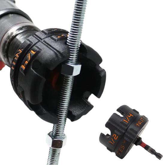 1/2Pcs Threaded Rod Nut Fastener Tool Durable Construction Widely Used Universal Ergonomic Nut Fastening Device Drill Attachment 1pc
1/2Pcs Threaded Rod Nut Fastener Tool Durable Construction Widely Used Universal Ergonomic Nut Fastening Device Drill Attachment 1pc